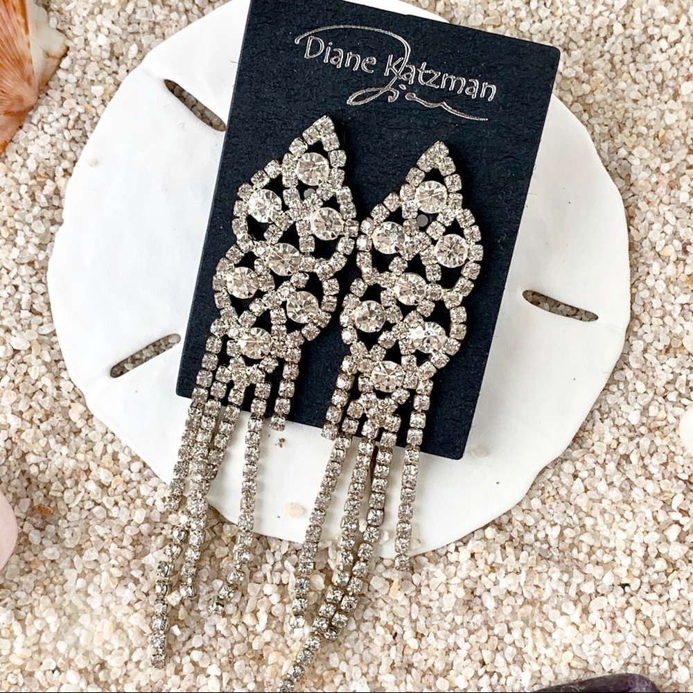 😍💎 Rhinestone Dangle Earrings